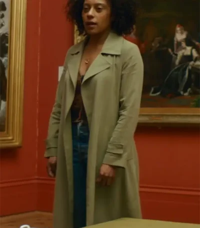Missing You S01 DI Kat Donovan Long Coat