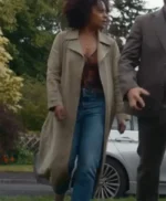 Missing You S01 DI Kat Donovan Long Coat
