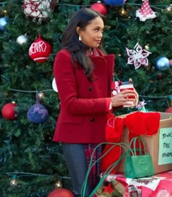 Mona Christmas with a Kiss Red Jacket