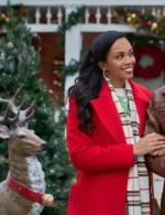 Mona Christmas with a Kiss Trench Coat