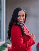 Mona Christmas with a Kiss Trench Coat