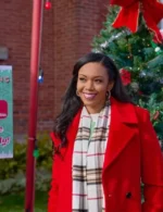 Mona Christmas with a Kiss Trench Coat