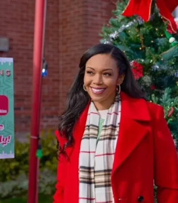 Mona Christmas with a Kiss Trench Coat