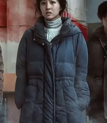 Movie Concrete Utopia 2023 Myeong-hwa Long Puffer Coat