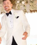 MrBeast Wedding White Blazer