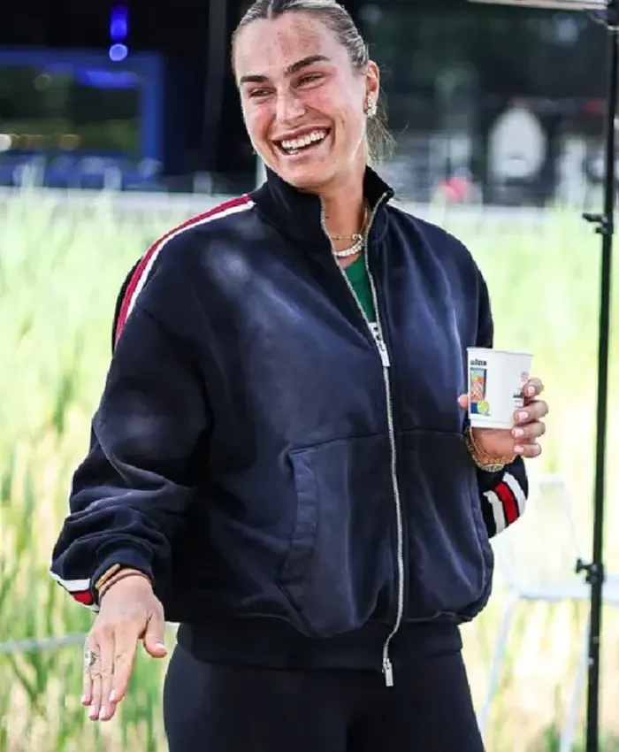 Mutua Madrid Open Aryna Sabalenka Track Jacket Mutua Madrid Open Aryna Sabalenka Track Jacket