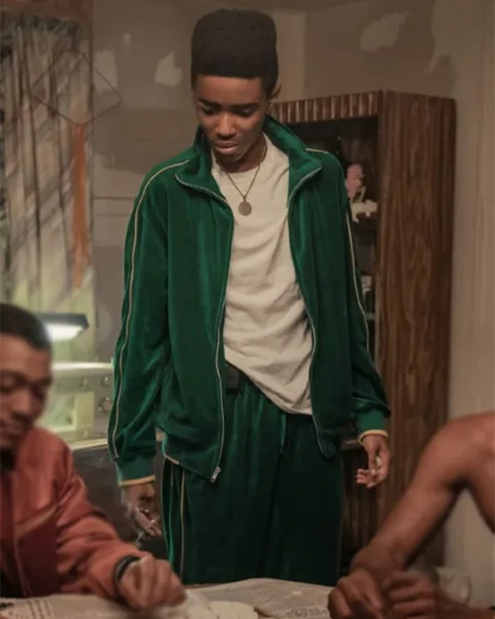 Myles Truitt BMF B Mickie Green Tracksuit Myles Truitt BMF B Mickie Green Tracksuit
