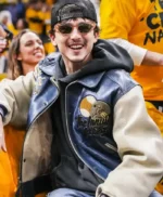 NBA Indiana Pacers Timothee Chalamet Leather Jacket