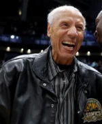 Lenny Wilkens Black Leather Jacket