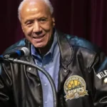 Lenny Wilkens Black Leather Jacket