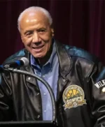 Lenny Wilkens Black Leather Jacket