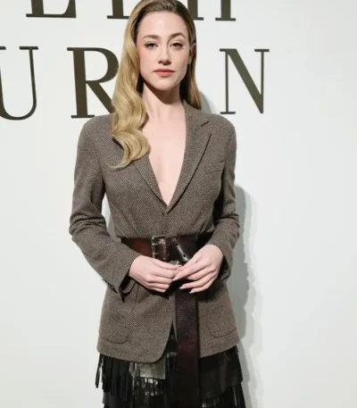 NY Fashion Week 2026 Lili Reinhart Blazer