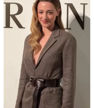 NY Fashion Week 2026 Lili Reinhart Blazer