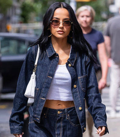 NYC 2026 Becky G Denim Jacket