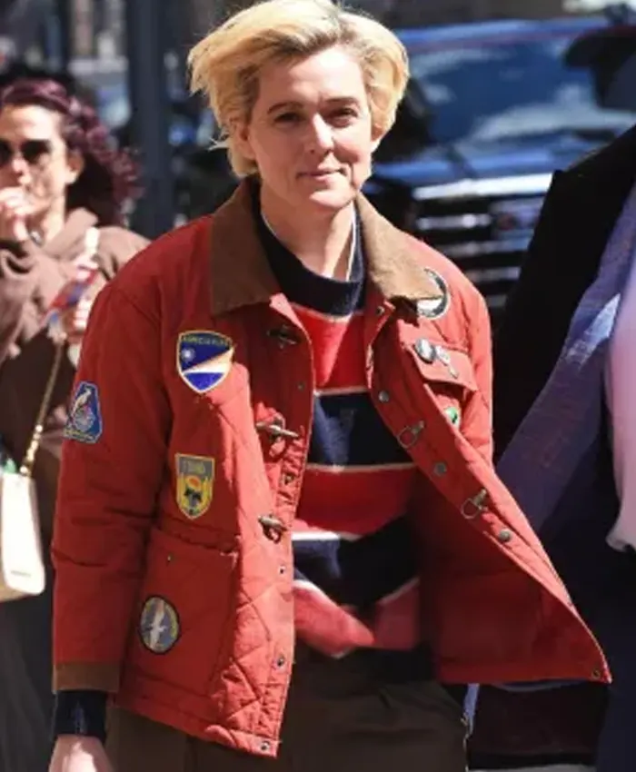 NYC 2026 Brandi Carlile Red Quilted Jacket NYC 2026 Brandi Carlile Red Quilted Jacket