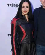 NYC 2026 Demi Lovato Leather Jacket
