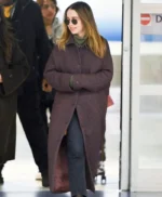 NYC 2026 Emilia Clarke Coat