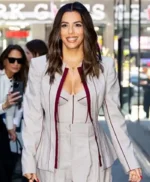 NYC 2026 Eva Longoria Peplum Blazer
