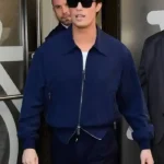 NYC 2026 Nicholas Galitzine Blue Jacket