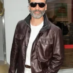 NYC 2026 Oscar Isaac Leather Jacket