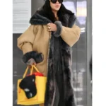 NYC 2026 Rihanna Beige Long Coat
