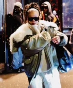 NYC 2026 Rihanna Green Jacket