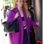NYC 2026 Sarah Pidgeon Purple Coat