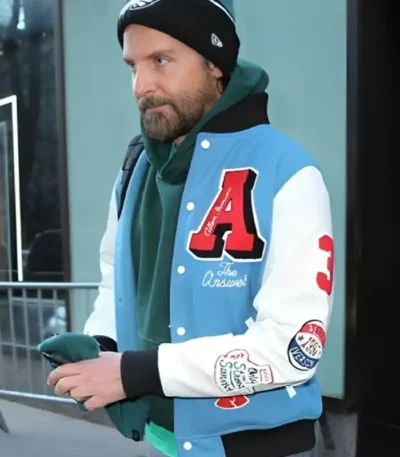 NYC Bradley Cooper Basketball Varsity Jacket