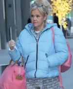 NYC Caroline Rhea Blue Puffer Jacket