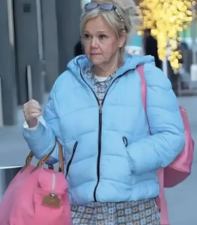 NYC Caroline Rhea Blue Puffer Jacket