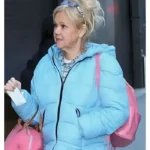 NYC Caroline Rhea Blue Puffer Jacket