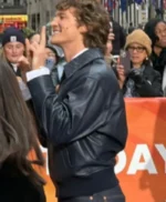 NYC Connor Storrie Black Leather Jacket