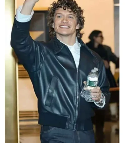 NYC Connor Storrie Black Leather Jacket
