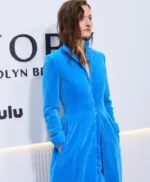Love Story Screening Grace Gummer Blue Coat