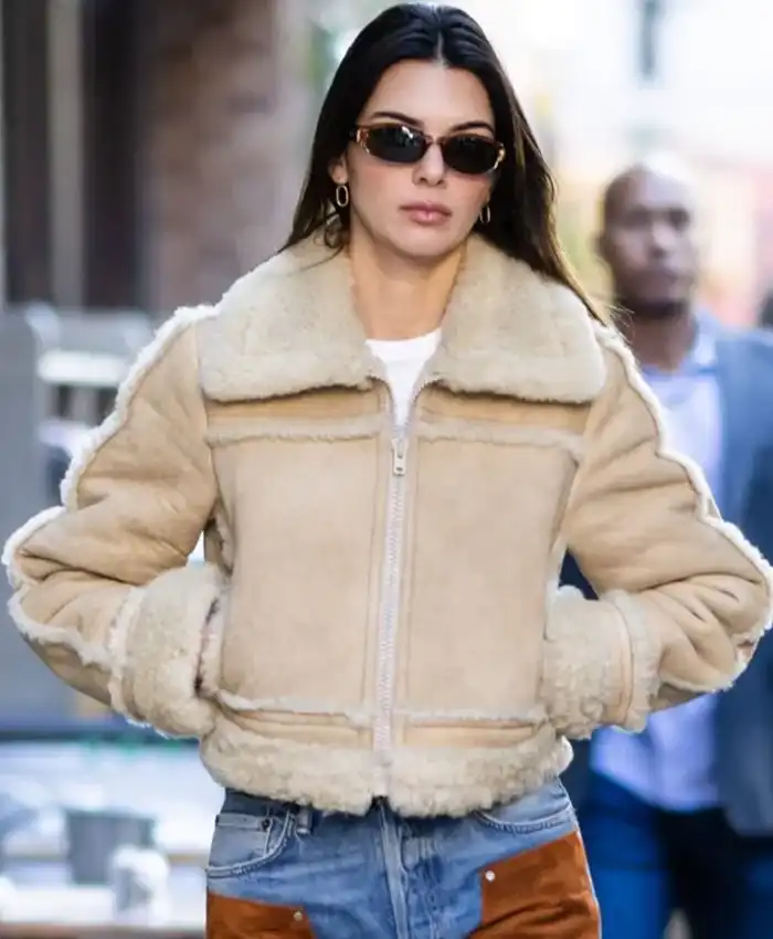 NYC Kendall Jenner Suede Leather Jacket NYC Kendall Jenner Suede Leather Jacket