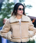 NYC Kendall Jenner Suede Leather Jacket