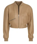 NYC Naomi Watts Brown Bomber Jacket