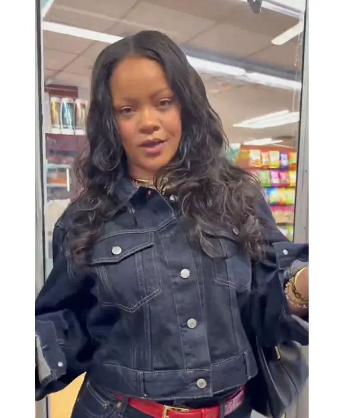 NYC Newsstand Rihanna Denim Jacket NYC Newsstand Rihanna Denim Jacket