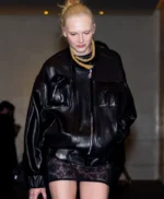 NYC Times Square 2026 Alex Consani Black Jacket