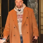 NYC Travis Kelce Brown Coat