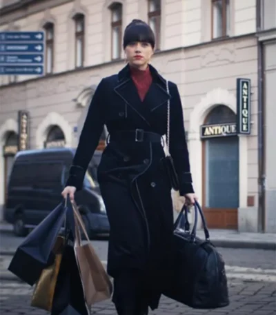 Nathalie Emmanuel Army of Thieves Gwendoline Coat