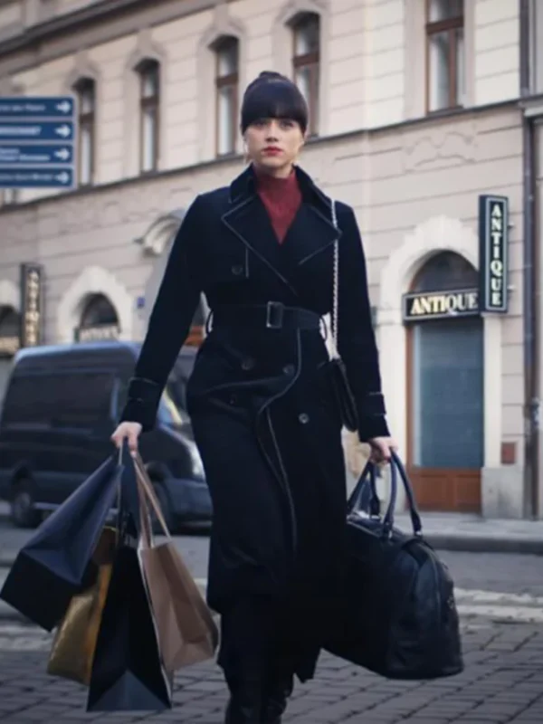 Nathalie Emmanuel Army of Thieves Gwendoline Coat