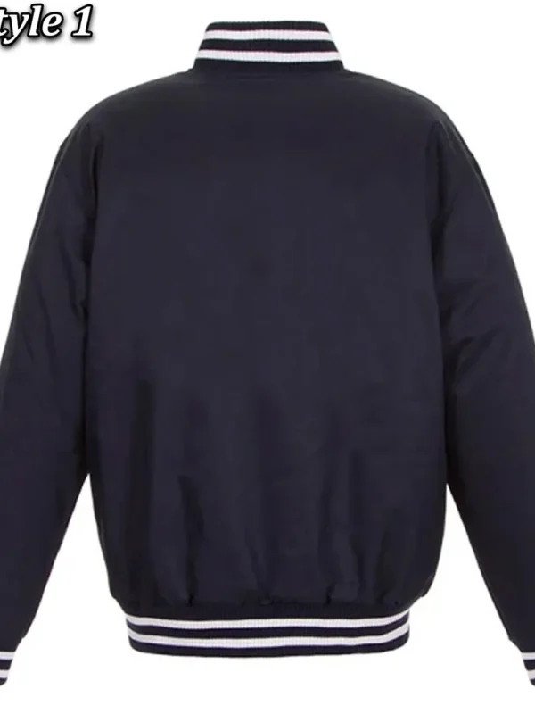 Navy Vancouver Canucks Front Hit Poly Twill Jacket