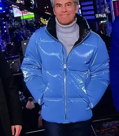 New Year Andy Cohen Blue Jacket