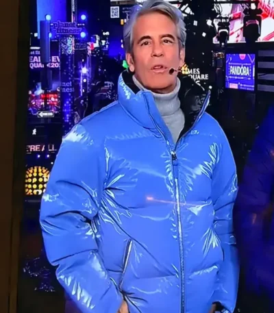 New Year Andy Cohen Blue Jacket
