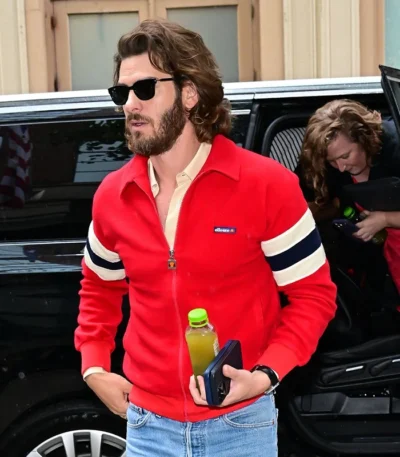 NYC Andrew Garfield Bomber Jacket