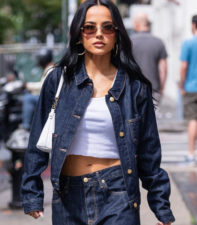 NYC 2026 Becky G Denim Jacket