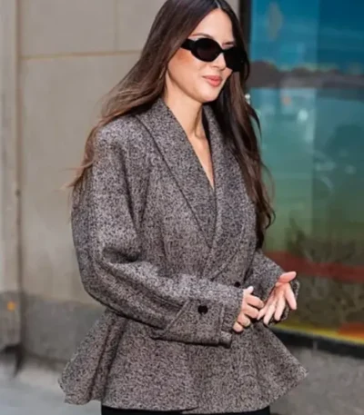 NYC 2026 Olivia Munn Peplum Blazer