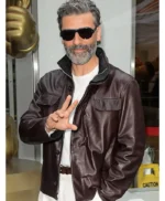 NYC 2026 Oscar Isaac Leather Jacket