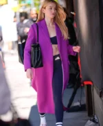 NYC 2026 Sarah Pidgeon Purple Coat